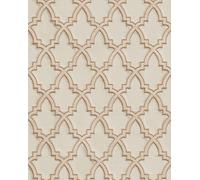 Profhome DE120023-DI Papier peint ethnique brillant beige or 5,33 m2