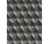 Profhome DE120133-DI Papier peint 3D brillant gris anthracite 5,33 m2