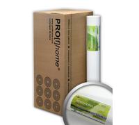 Profhome Fibre de rénovation intissé lisse épaisse 150 g/m2 | 9 roul 168,75 m2