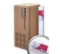 Profhome Fibre de rénovation intissé lisse poids moyen 130 g/m2 9 roul 168,75 m2