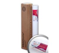 Profhome Intissé Rénovation 130g Voile de Lissage Ultra-Lisse Toile à Peindre Anti-Fissures FSC® MIX TSUD-COC-001718-KR Rouleau XL 18,75m² (0,75x25m)