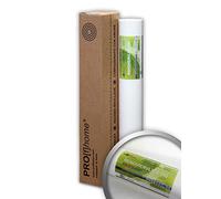 Profhome Intissé Rénovation Premium 150g Voile de Lissage Ultra-Lisse Toile à Peindre Anti-Fissures FSC® MIX TSUD-COC-001718-KR Rouleau XL 18,75m² (0,75x25m)