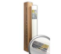 Profhome Intissé Rénovation Premium PLUS 160g Largeur 1m Voile Lissage Ultra-Lisse FSC® MIX TSUD-COC-001718-KR Rouleau XL 25m² (1x25m)