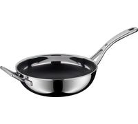 Profi Resist Wok 28cm, Structure alvéolée au miel RVS qui protège le revêtement antiadhésif, Répartition uniforme de la chaleur, Convient pour toutes les sources de chaleur, y compris l'induction