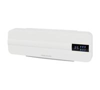 Proficare, Chauffage Mural en Céramique PC-HL3116 Blanc, 2000W, pour Pièces jusqu'à 60 m², Télécommande, Réglage Numérique 18-45°C, Fonction Oscillation, Sécurité Surchauffe, Installation Flexible