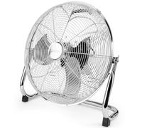 PROFICARE PC VL 3066 WM - Ventilateur de sol rétro - 100 W - 45 cm - Voyants LED - 4 niveaux (0-1-2-3) - Silencieux - Chrome