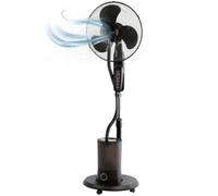ProfiCare® Ventilateur silencieux avec humidificateur - Fonction pivotante - Hauteur et angle réglables - 3 niveaux - Minuterie - Ventilateur sur pied très silencieux - Ventilateur avec télécommande