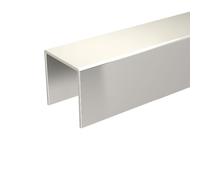 Profil de guidage en U en INOX 304L 30 x 30 mm - 1,95 m