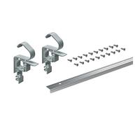 Profil de guidage ferrure porte pliante - alu - 2400 mm - WingLine S HETTICH