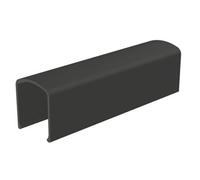 Profil de recouvrement 6000mm RAL9005 9-33444-60-0-6