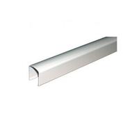 Profil de recouvrement - ferme-imposte Ventus F 200 - blanc - 3300 mm FERCO