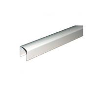 Profil de recouvrement - ferme-imposte Ventus F 200 - noir - 1800 mm FERCO