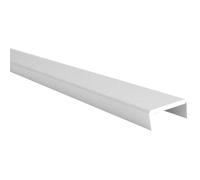 Profil d'habillage en aluminium-laqué blanc Quincadécor