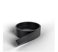 NORDLINGER PRO Smart Profil en L adhésif - 840019 - PVC - 1,5 x 1,5 cm x 2,6 m- Noir - Rénovation