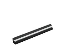 Profil encastré R3 en aluminium noir 1000x65x45mm
