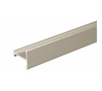 Profil intermédiaire pour porte coulissante - noir - P300-19 SEED