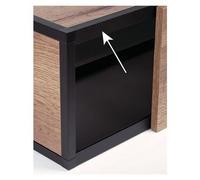 Profil pour porte coulissante pour système Cadro - longueur 3000 mm - porte en applique haute HETTICH