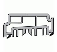 Profil support P1634 pour seuil à rupture de pont thermique GU 937 FERCO