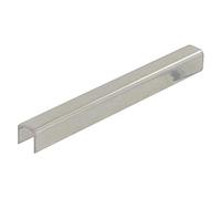 Profil u - Hauteur : 15 mm - Largeur : 15 mm - Décor : Satiné - Epaisseur : 1 mm - Longueur : 2000 mm - Matériau : Inox 304 - ITAR