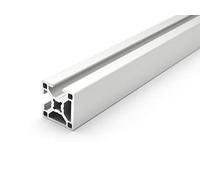 Profilé aluminium design 30x30L 2 rainures cachées 90 degrés type B rainure 8 (léger), anodisé argent. Profilé aluminium 30x30 Profilé 30x30 Profil de système d'assemblage. 1500mm