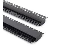 Profilé Aluminium Intégration Plâtre/Placo pour Rubans LED jusqu'à 20 mm No