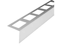 Profilé balcon acier inoxydable V2A en form de l (H= 95 mm, L= 300 cm)