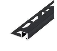 Profilé carré DURAL Aluminium noir mat (H= 9 mm, L= 250 cm)