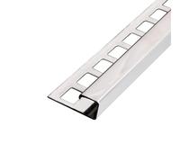 Profilé carré en acier inoxydable V2A poli (8 mm, 250 cm)