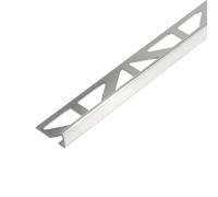 Profilé d'angle DURAL en aluminium argenté mat (9 mm, 250 cm)