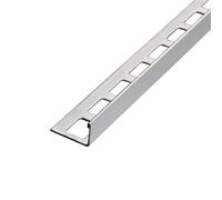 Profilé d'angle fin de carrelage en inox V2A (3 mm, 250 cm)