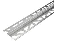 Profilé de joint de dilatation Dural en acier inoxydable V2A (H= 12,5 mm, L= 250 cm)