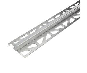 Profilé de joint de dilatation Dural en acier inoxydable V2A (H= 6 mm, L= 250 cm)
