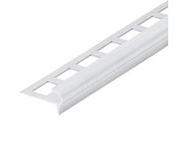 Profilé de nez de marche style Florentin Aluminium naturel (9 mm, 250 cm)