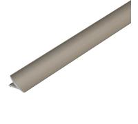Profilé de raccordement mural en aluminium titane mat (15 mm, 250 cm)