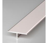 Profilé De Transition En T En Aluminium, Barre De Seuil Large 30/40/50/60mm | Baguettes De Finition Pour Joindre Les Espaces De Sol 80-150CM(Rose,50mmx125cm)