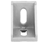 Profilé en Aluminium Support D'Angle, 28mm Angle Droit | Lot de 20, matériau résistant à la corrosion, applications polyvalentes, facile à installer, conception à 2 trous.