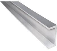 Profilé en U en aluminium Riggatec 120 x 45 x 10 mm Longueur 2,0 m 250 cm - Profilés en U en aluminium