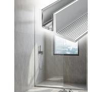 Profilé en U pour Verre Profilé en Aluminium en Forme de F pour Vitrage, Rail de Fixation pour Paroi de Douche Sans Cadre, Rail Inférieur pour Cloison Vitrée Fixation Mur/sol