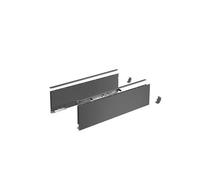 Profilé latéral de tiroir AvanTech YOU, hauteur 139 mm x NL 400 mm, Anthracite, gauche et droite - HETTICH - 9353433