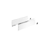 Profilé latéral de tiroir AvanTech YOU, hauteur 139 mm x NL 400 mm, Blanc, gauche et droite - HETTICH - 9353395