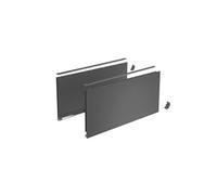Profilé latéral de tiroir AvanTech YOU, hauteur 251 mm x NL 500 mm, Anthracite, gauche et droite - HETTICH - 9353451