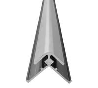 Profilé liaison angle Vipanel 90° extérieur argent mat ROTH 1420000326