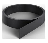 Profilé PVC adhésif - NORDLINGER - Smart Profile - 2,60m - Noir - Largeur 20mm