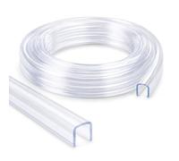 Profilé PVC Transparent En U,Bordure Transparente En U Pour Table | Flexible,DéCoupable,ImperméAble,Absorbe Les Chocs,Pour Les Bords De Tiroirs, Dessus De Table