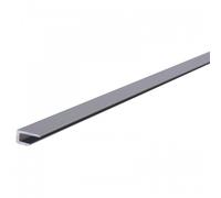 Profils aluminium pour panneau composite aluminium-finition en U - gris NORDLINGER