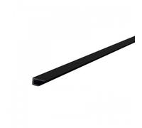 Profils aluminium pour panneau composite aluminium-finition en U - noir NORDLINGER