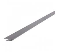 Profils aluminium pour panneau composite aluminium-jonction en H - gris NORDLINGER