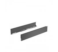 Profils de côté pour tiroir simple AvanTech YOU en acier - 20 paires - H101mm H500mm blanc HETTICH