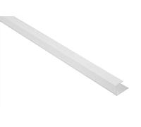 Profils en PVC PT5 pour plaque de plâtre et placoplâtre - Épaisseur de 12,5 mm - Longueur de 30 m