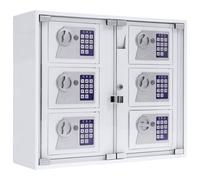 Profirst Boîte à Clés Partras 6000 Extérieur Serrure Électronique Blanc